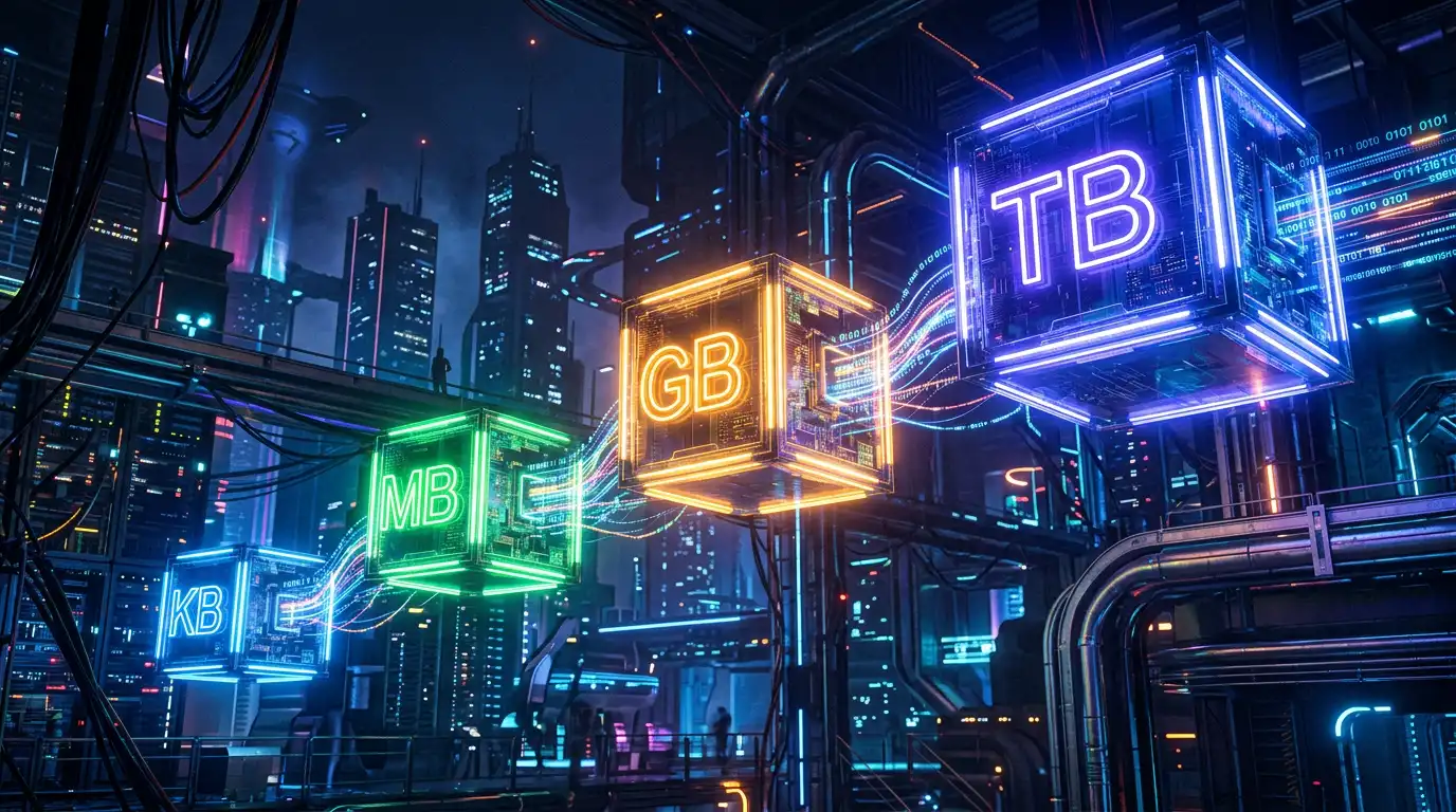 KB, MB, GB, TB: Decode Data Storage Sizes Like a Pro