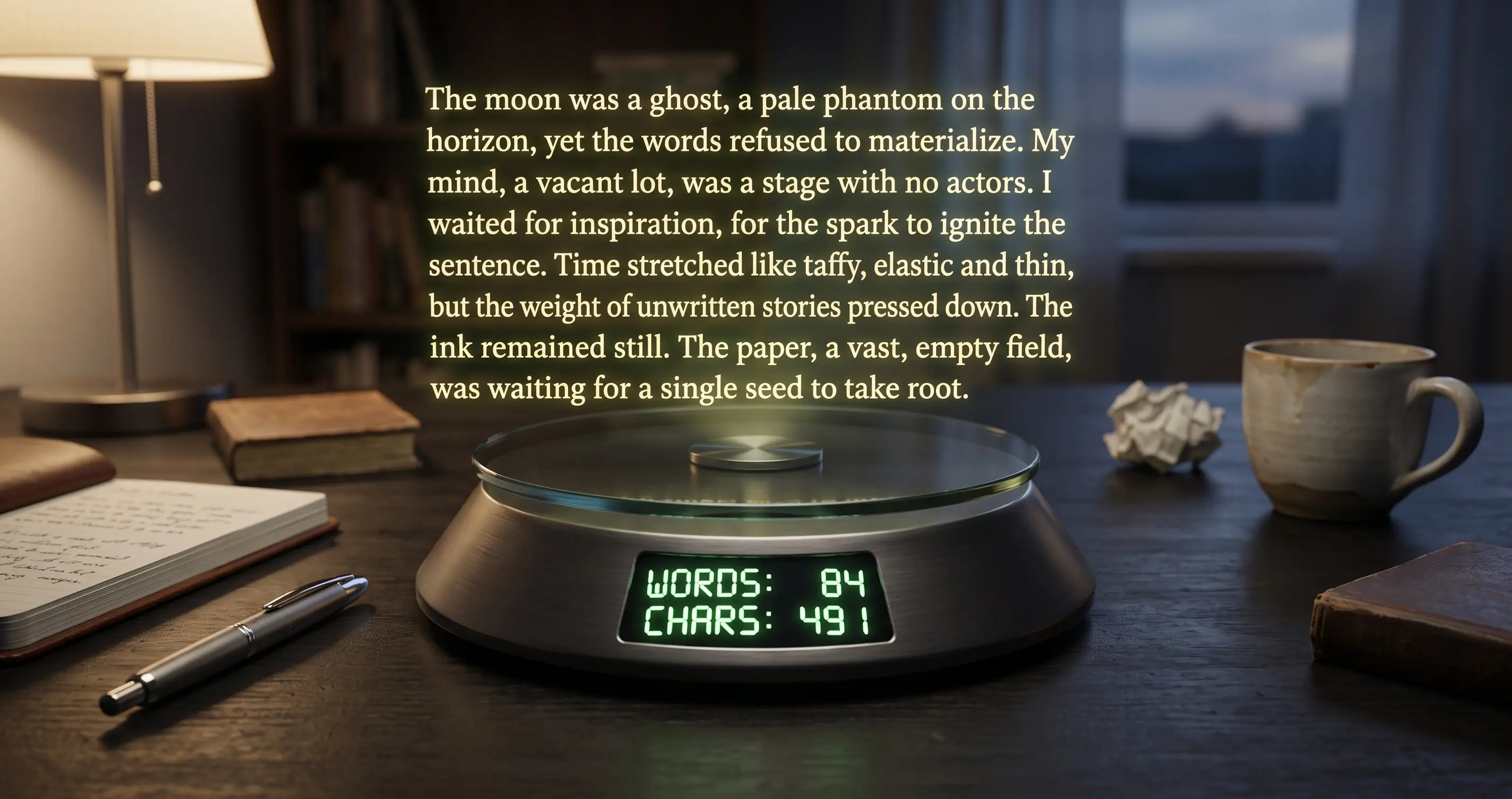 Hitting the Limit: Real-Time Word and Character Counting Made Easy