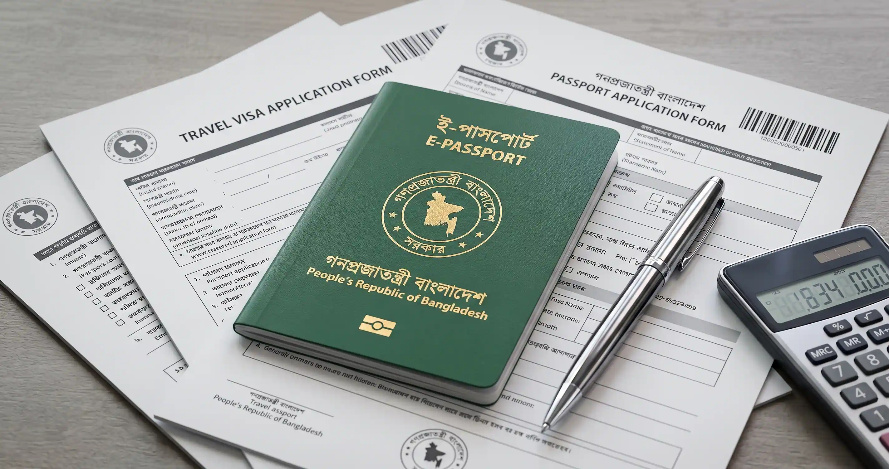 48 Pages or 64? The Ultimate E-Passport Fee Calculator in Bangladesh