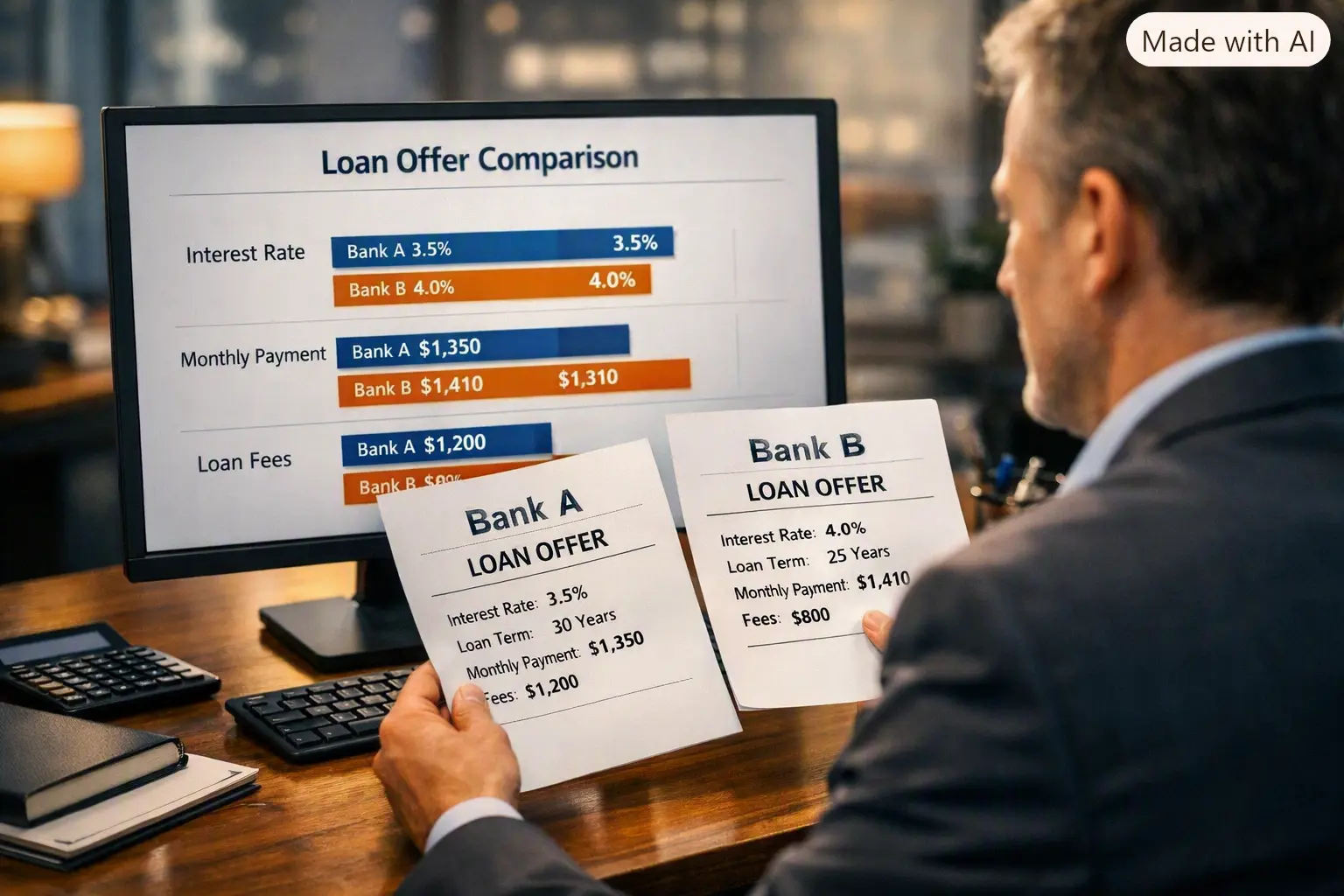 Don't Get Scammed by Banks: Compare Two Loans Side-by-Side